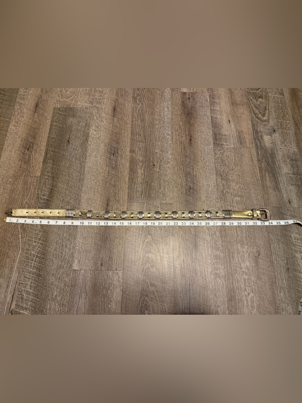 ✨ Vintage 1990s Brighton Metallic Link Belt ✨